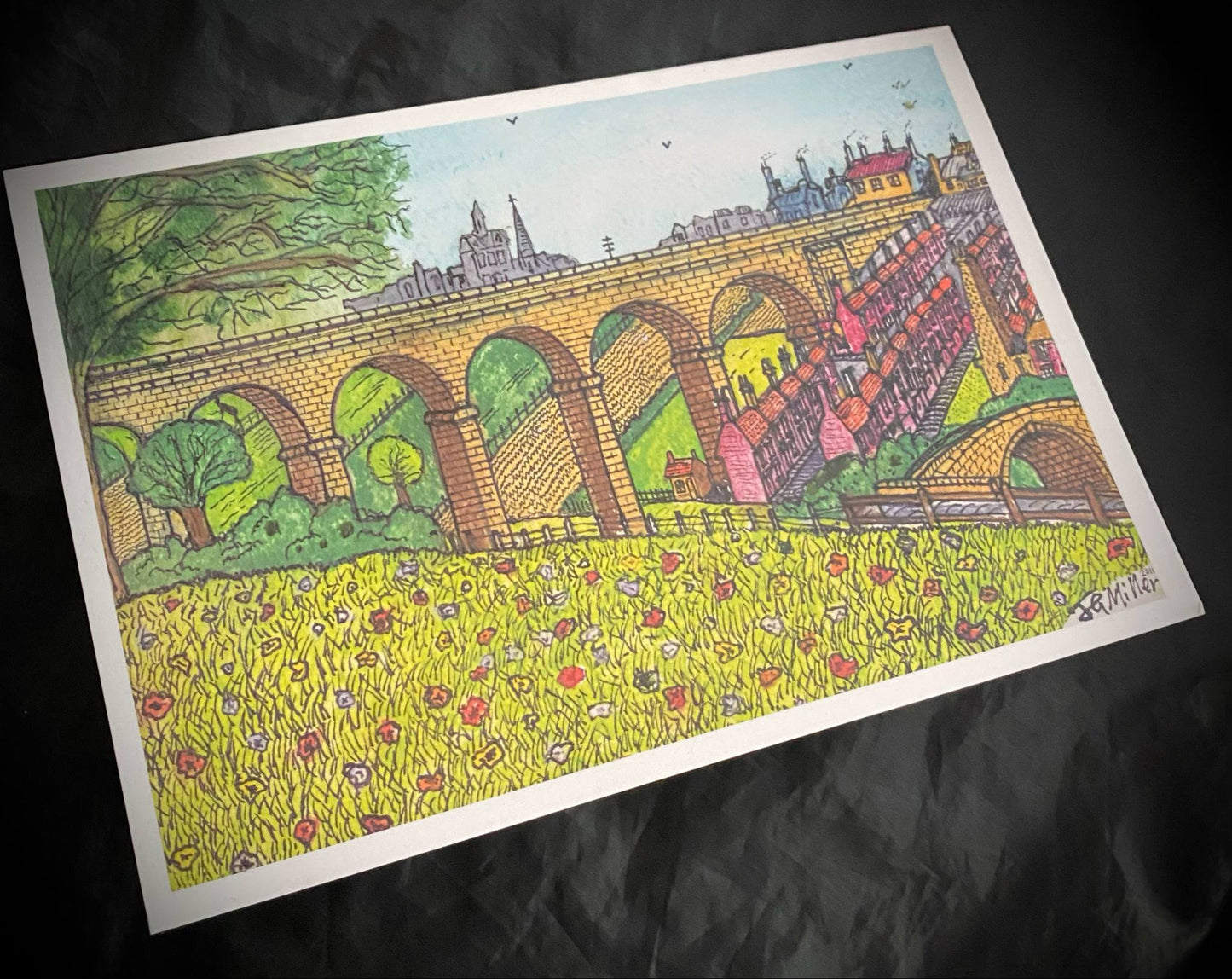 Card - Underneath the Arches, The Viaduct, Bishop Auckland