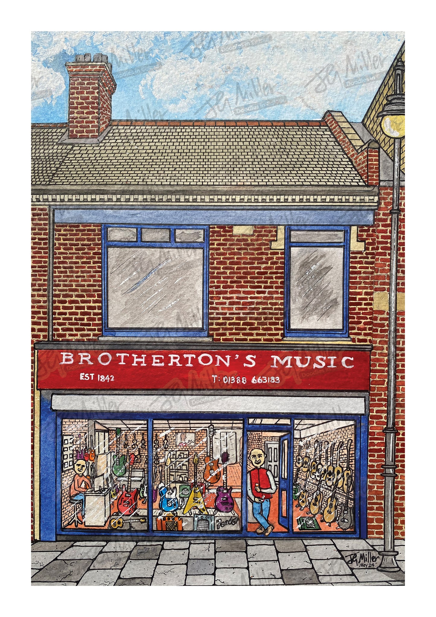 Brotherton's Music - Bishop Auckland 'On that Note'