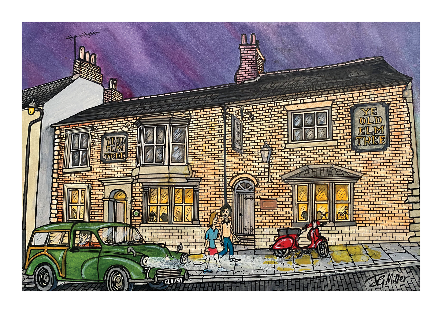 Ye Old Elm Tree, Durham City 'Stick to Your Roots'