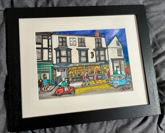 Original 'Over the Moon' - The Half Moon Inn, Durham City