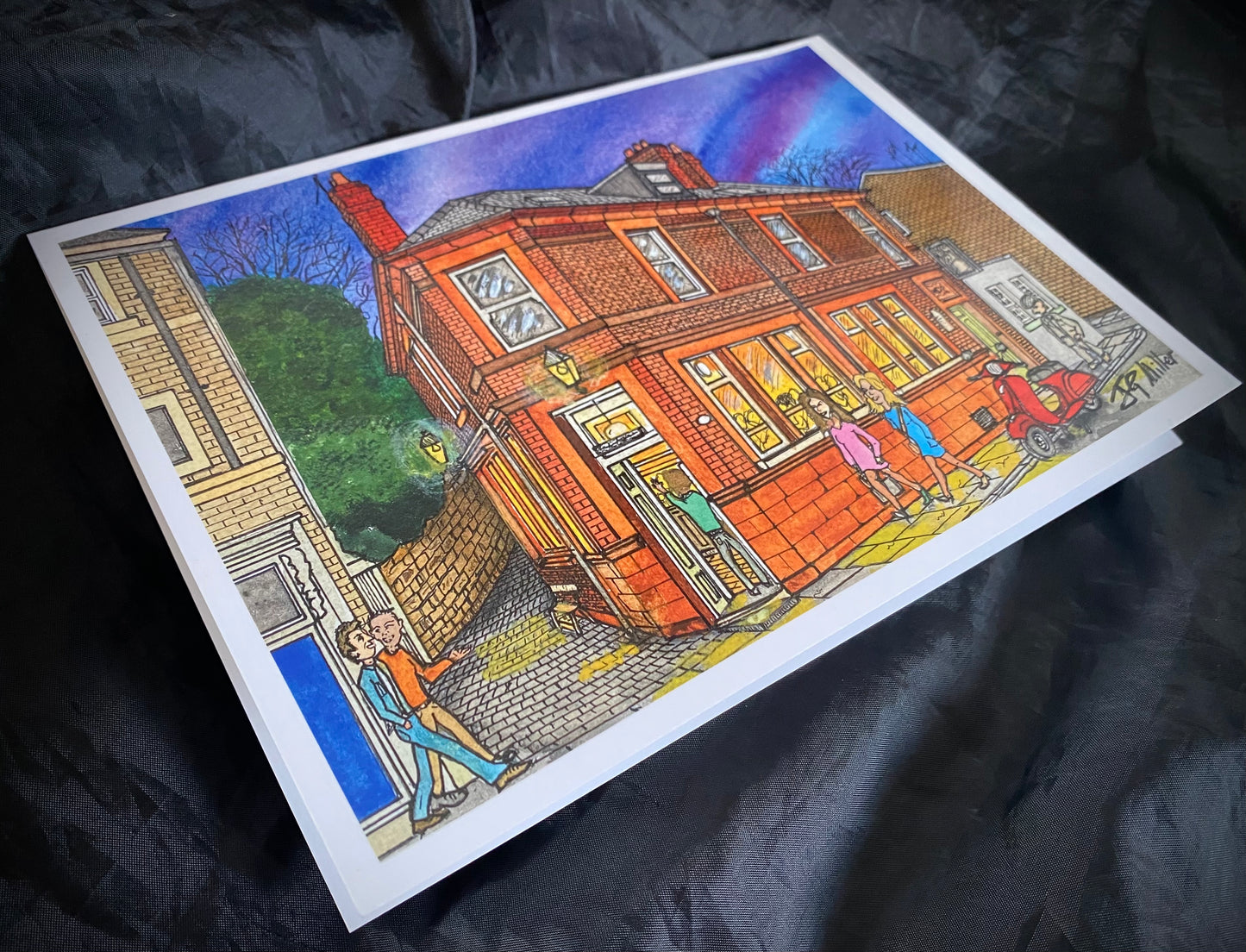 Card - We are Amused (The Victoria Pub, Durham)