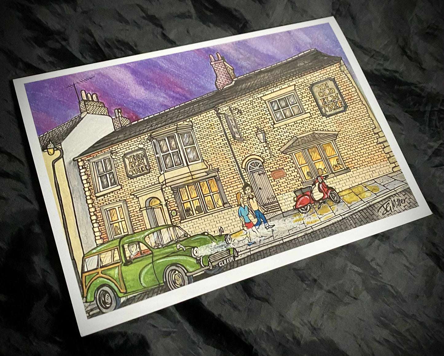 Card - Ye Old Elm Tree, Durham