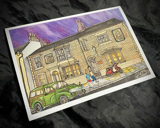 Card - Ye Old Elm Tree, Durham